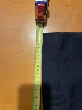 Traje de hombre negro