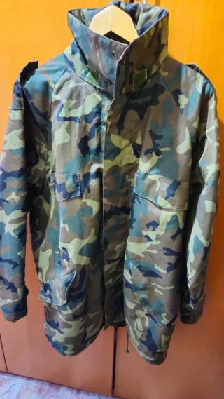 Chaqueta Militar Auténtica Camuflaje