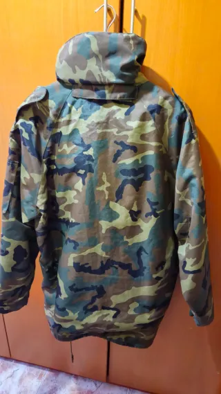Chaqueta Militar Auténtica Camuflaje