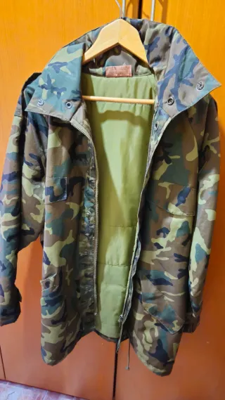 Chaqueta Militar Auténtica Camuflaje