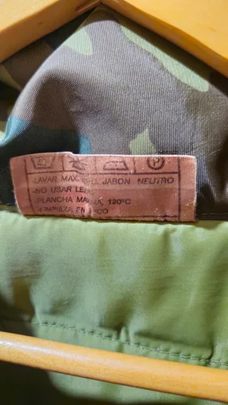 Chaqueta Militar Auténtica Camuflaje