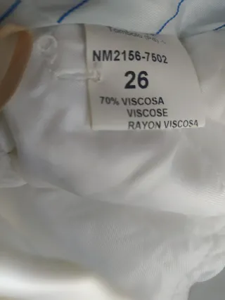 Pantalón Blanco Nolita