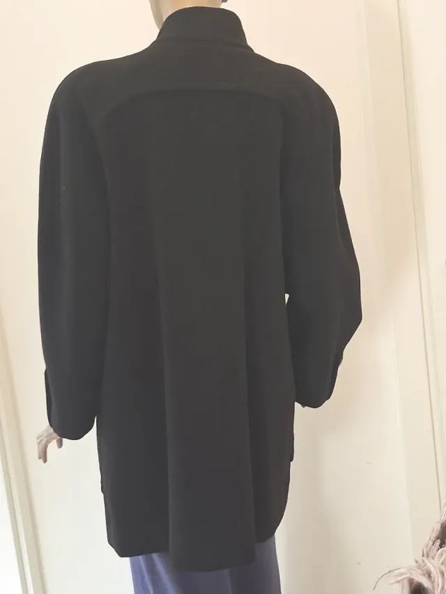 Cappotto Lana e Cashmere Tg 48/50 Nero