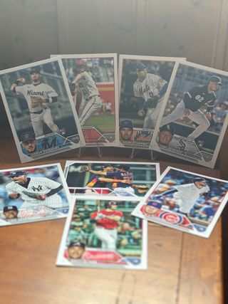 Lote 8 Cromos Topps MLB 2023