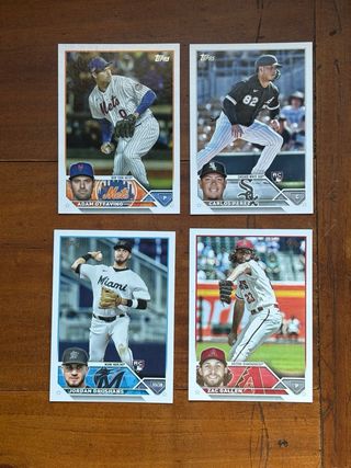 Lote 8 Cromos Topps MLB 2023