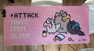 Alfombrilla Gamer Pusheen Rosa