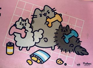 Alfombrilla Gamer Pusheen Rosa