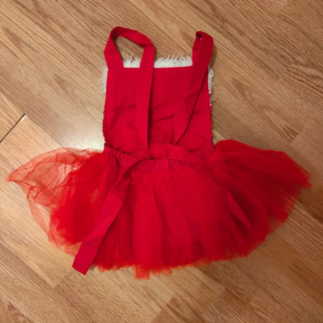 Vestito Natale bambina paillettes e tulle