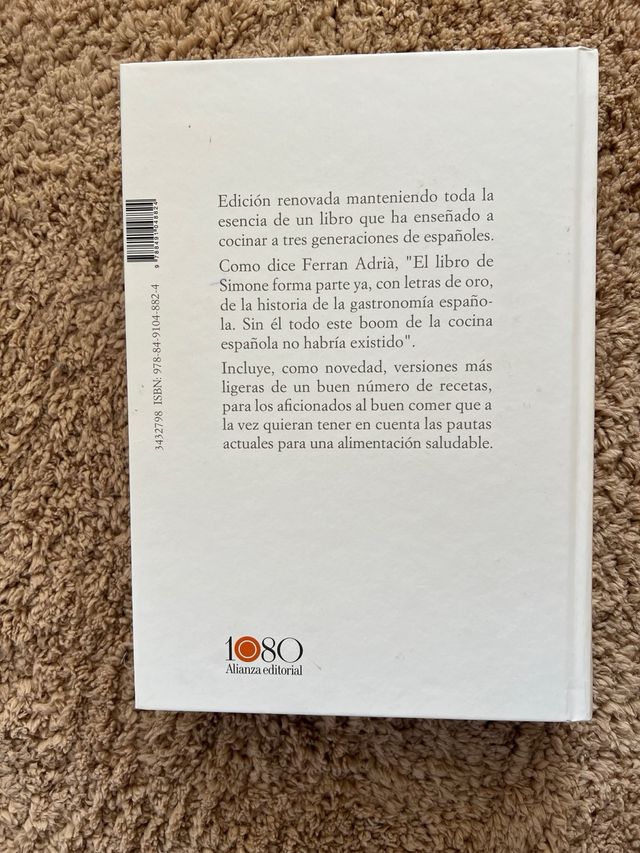 1080 recetas de cocina (Spanish Edition)