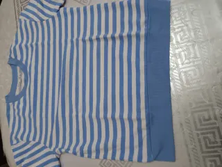 Jersey rayas azul y blanco mujer. Talla L