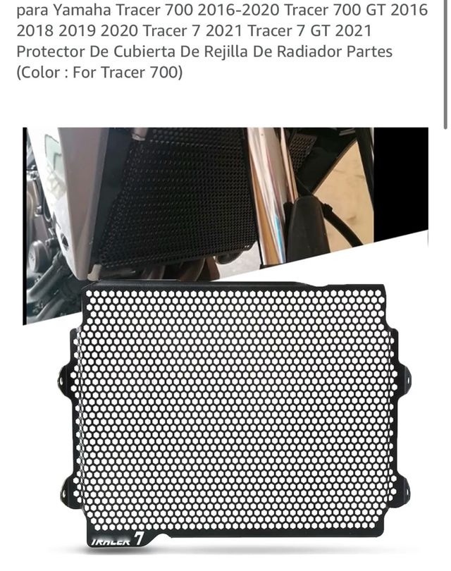 Protector Radiador Yamaha Tracer 700/GT