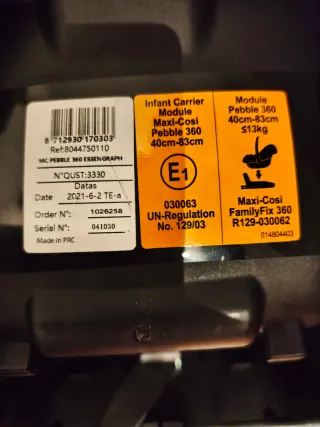 Maxi-Cosi Pebble 360