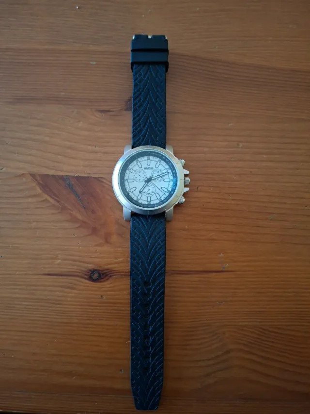 Orologio Sparco Racing Nero/Argento