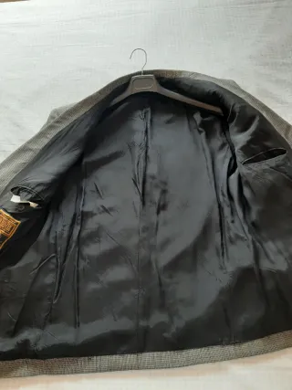 Americana caballero gris