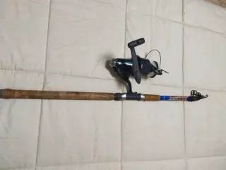 2 Cañas de Pesca con Carrete