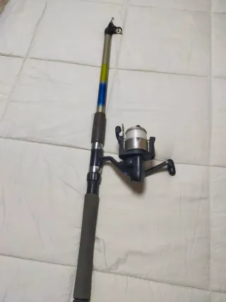 2 Cañas de Pesca con Carrete