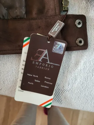 Chaqueta Emporio Armani Ante Marrón