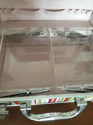 Maletín maquillaje o joyero con dibujo