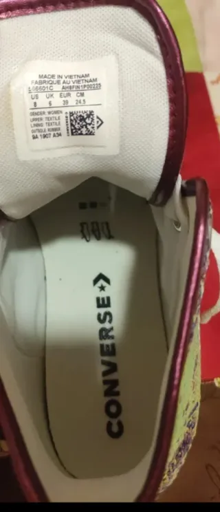 Converse Multicolor Lentejuelas