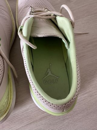 Zapatillas de Golf Blancas y Verdes