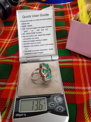 Anello vintage argento 925