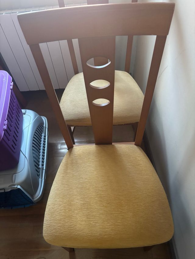 Juego de 2 sillas de comedor