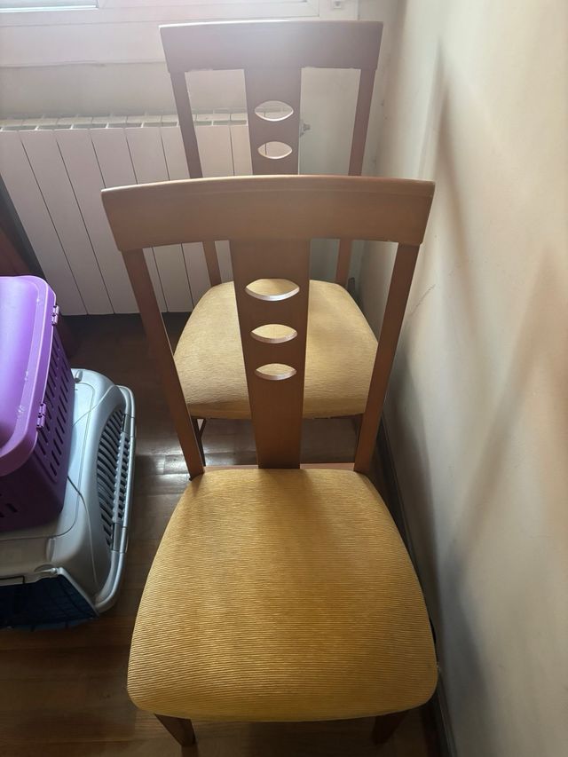 Juego de 2 sillas de comedor
