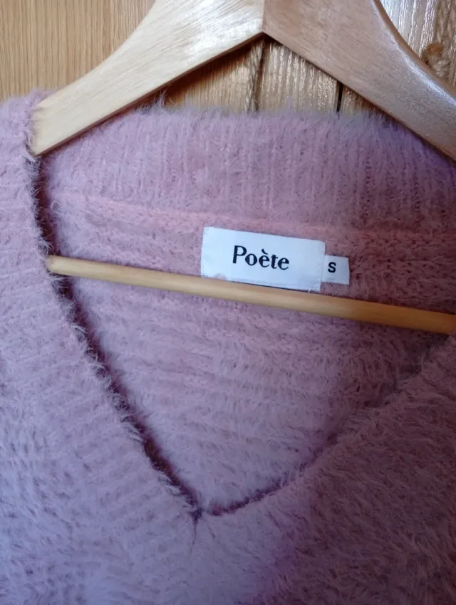 Jersey Poete rosa talla S