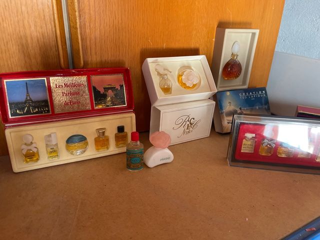 Colección Mini Perfumes Paris y otros