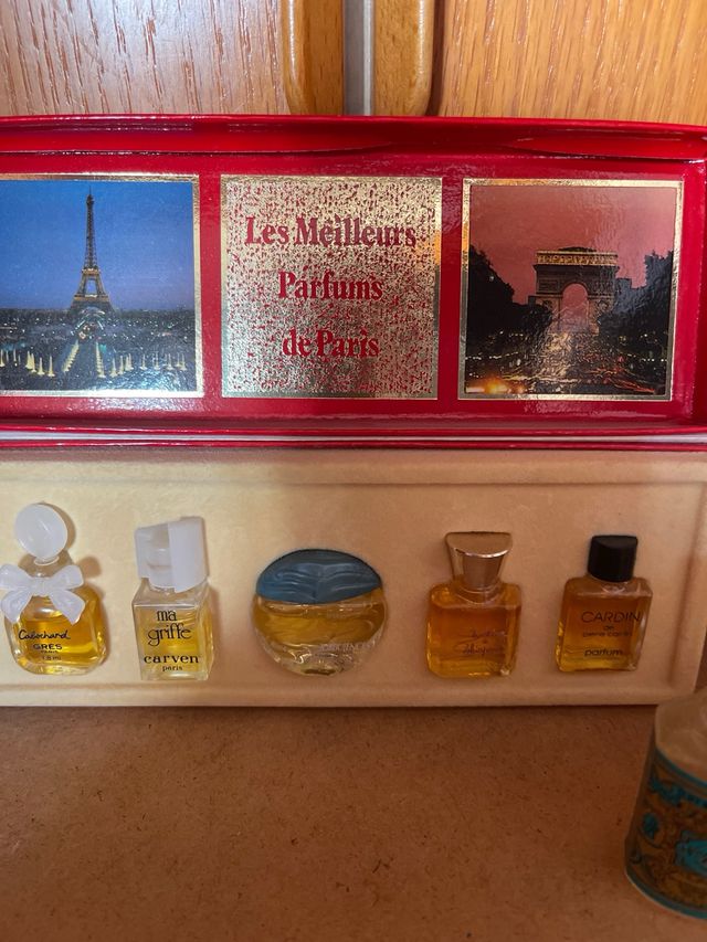 Colección Mini Perfumes Paris y otros
