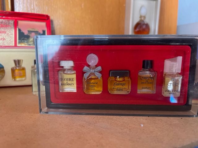 Colección Mini Perfumes Paris y otros