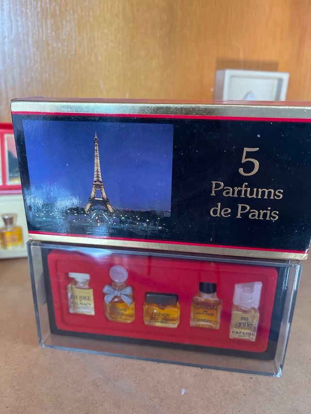 Colección Mini Perfumes Paris y otros