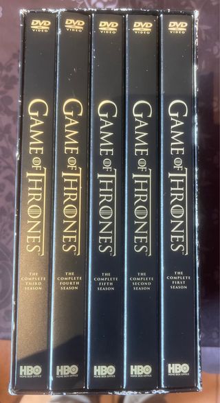 Juego de Tronos DVD Temporadas 1-5