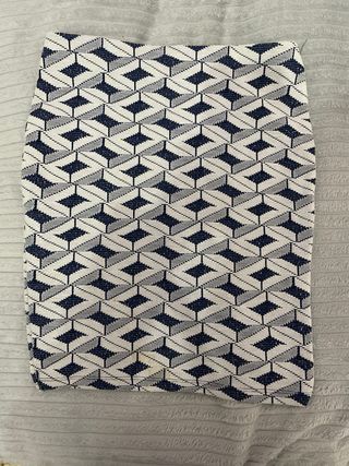 Falda tubo estampada