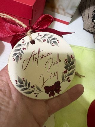 Pallina Natale Personalizzata in legno