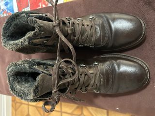 Botas marrones con pelo