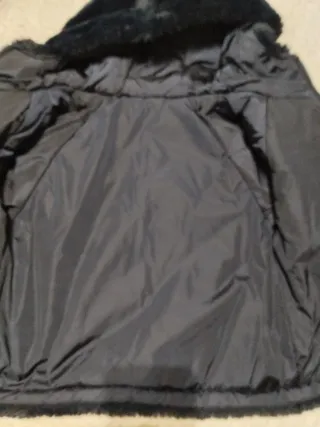 Chaqueta niña pelo reversible