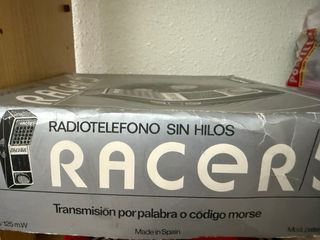 Walkie talkie Radioteléfono Racer 5 Antiguo