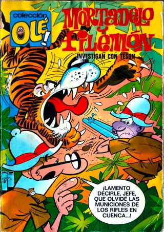 9 TEBEOS MORTADELO Y FILEMÓN, OLÉ - 70's (1° ED.)