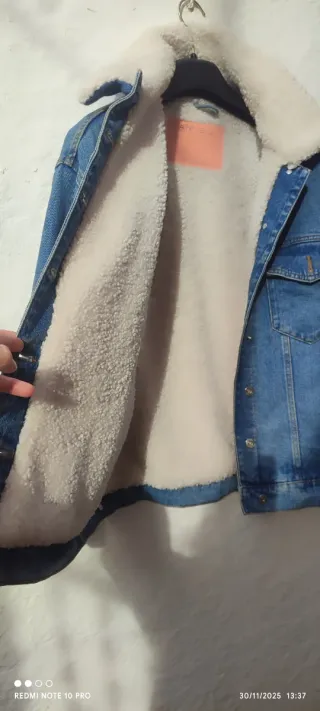 Chaqueta tejana con borreguito