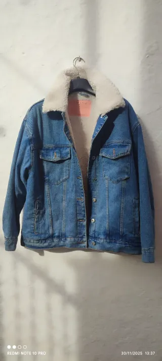 Chaqueta tejana con borreguito