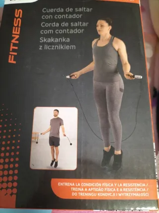 Cuerda de saltar con contador