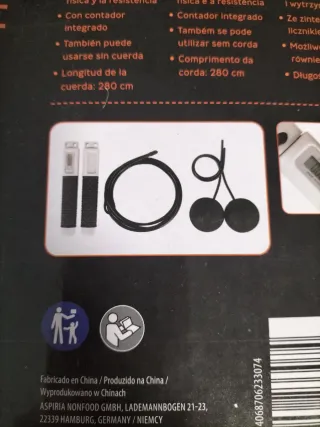 Cuerda de saltar con contador