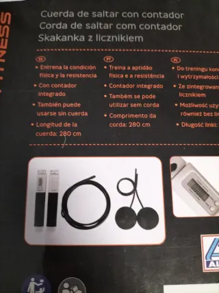 Cuerda de saltar con contador