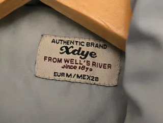 Plumas azul Talla M (pequeña)