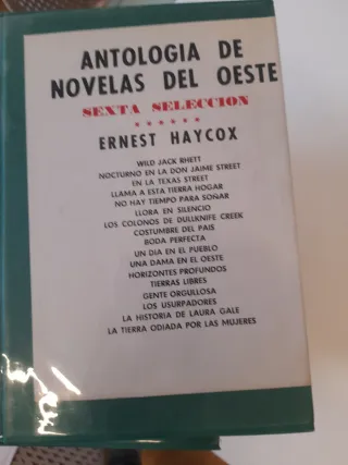 Antología de novelas del Oeste
