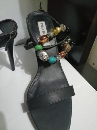 Sandalias Pilar Burgos tacón
