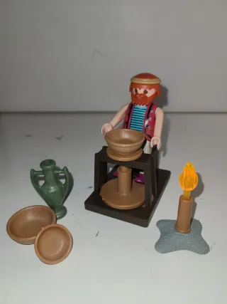 Lote 72. Alfarero Playmobil