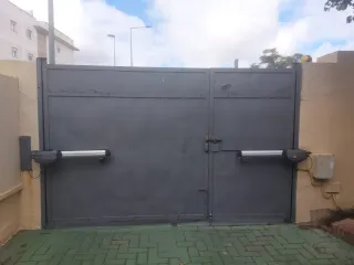 Puertas garaje con motor automático. Solo Recoger