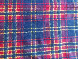 Minifalda cuadros Stradivarius